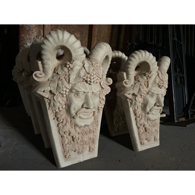 Harvest Man Vintage Cold Cast Marble Resin For Sale - Image 10 of 10