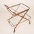 Metal Vintage Cart in Faux Bamboo and Brass by Cesare Lacca, 1950 For Sale - Image 7 of 18