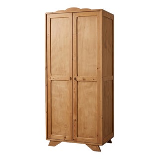 Parisian Pine Wardrobe, 1940 For Sale