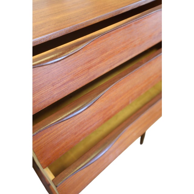 Danish Teak Chest of 6 Drawers, 1960s For Sale - Image 13 of 14
