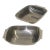 1960s Swedish Modern Arthur Salm "As Sweden" Stainless Steel Bowls - a Pair For Sale