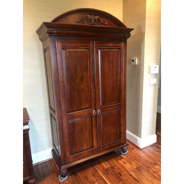 Ethan Allen British Classics Armoire Wardrobe Chairish
