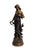 A 19th-century tabletop bronze sculpture of the Roman goddess of the hunt, Diana, captured mid-motion by the celebrated...