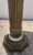 Gold Vintage Mid Century Italian Round Marble Side/End Accent Table For Sale - Image 8 of 12