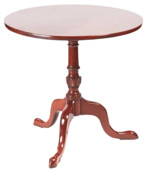 Antique George III Mahogany Tripod Table