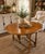 This table has been in the family since its original purchase! Classic vintage Ethan Allen drop-leaf side table crafted in...