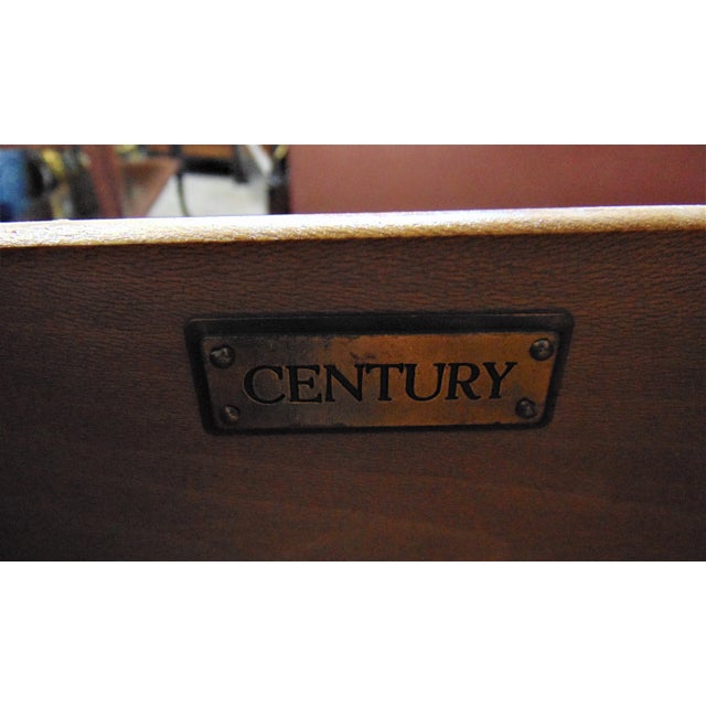 Brown Century Chippendale Style Bombay Mahogany Commode For Sale - Image 8 of 10