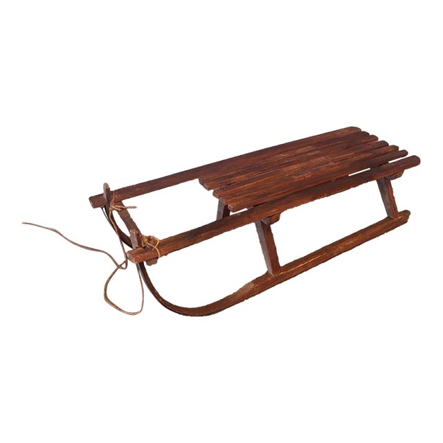 Antique Rustic Sled For Sale
