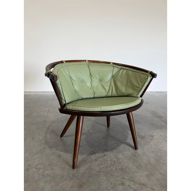 Yngve Ekström Arka Attrb Spindle Chair, Sweden c.1950’s For Sale In Tampa - Image 6 of 12