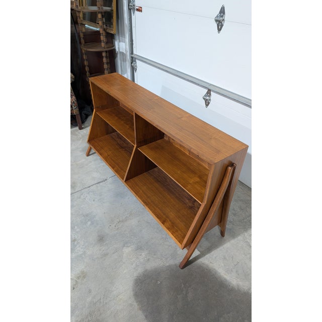 1960s Kipp Stewart & Stewart McDougall for Drexel Declaration Walnut Bookcase For Sale - Image 11 of 11
