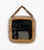 Franco Albini Mid-Century Modern Squared Wall Mirror in Rattan and Bamboo by Franco Albini, 1960s For Sale - Image 4 of 10