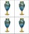 Fabulous piece of American art glass that appears to be early 20thC vintage. Attributed to Tiffany (see below). A perfect...