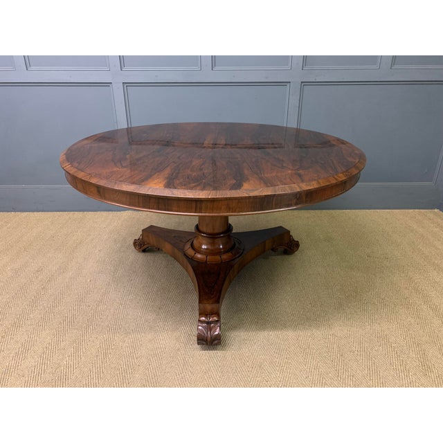 William IV Rosewood Table, 1835 For Sale - Image 16 of 16