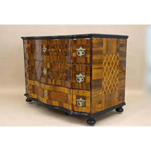 18th Century Baroque Chest of Drawers in Inlay Works, Austria, 1760 For Sale - Image 12 of 18