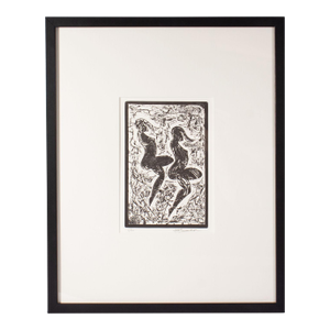 Abstract Intaglio Print by Martin Barooshian