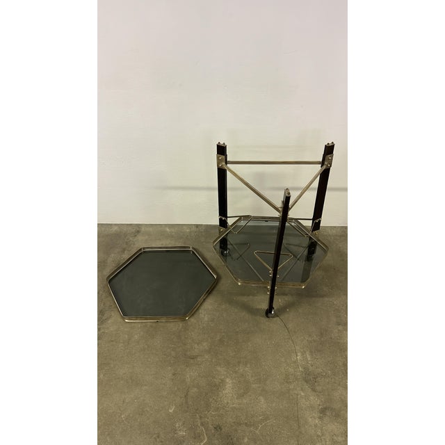 Vintage Bar Table with Wheels, 1970s, in Very Good conditions. Designed 1970 to 1979