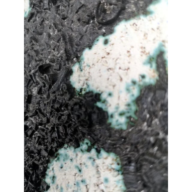 Chamotte Ceramic Wall Plaque by M. Kiss, 1970s For Sale - Image 4 of 10