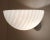 1960s White Murano Uplight Sconces, a Pair For Sale - Image 6 of 12