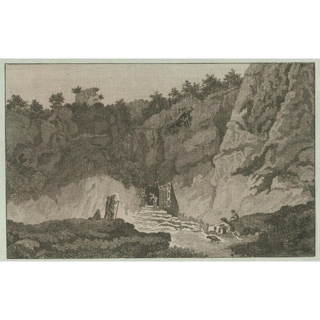 Bertuch, Mountain Roads and Rock-Cut Passes, 1800, Engraving For Sale - Image 4 of 9