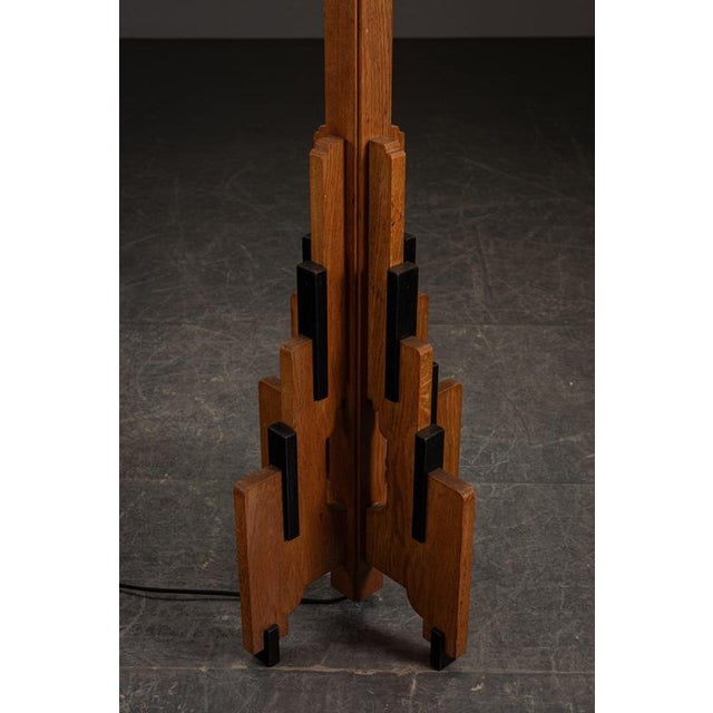 Amsterdam School Standing Lamp by Genneper Molen, 1920s For Sale - Image 14 of 15