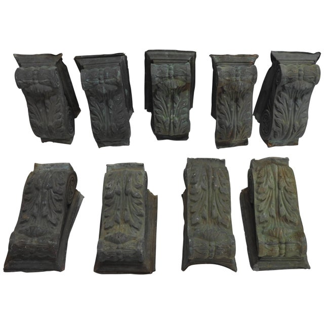 Early 19th Century French Copper Corbels For Sale - Image 9 of 9