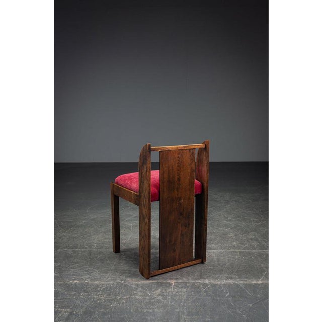 Amsterdam School Accent Chair, 1930s For Sale - Image 4 of 14