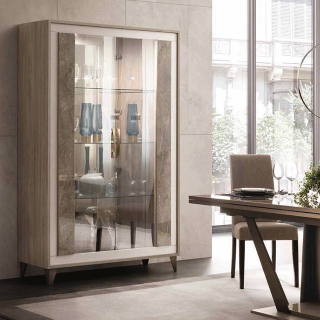 Casa Milano Modern Luxe 10-Piece Italian Dining Room Set For Sale - Image 4 of 9