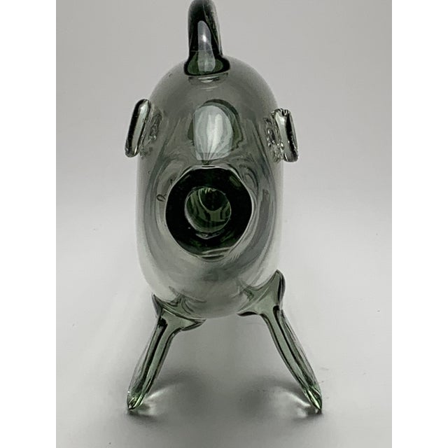 American 1980s Hand Blown Glass Fish Decor For Sale - Image 3 of 5