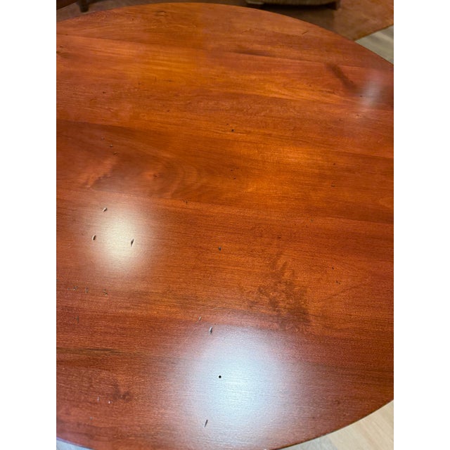 2000 - 2009 Ethan Allen British Classics Lamp Table, 2 Pieces For Sale - Image 5 of 14