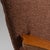Brown Pair of 1940s Danish Brown Mid-Century Modern Upholstered Armchairs For Sale - Image 8 of 15