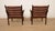 Mauve Vintage Genius Armchairs in Mahogany by Illum Wikkelso for Silkeborg, 1960s, Set of 2 For Sale - Image 8 of 14