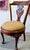 Elegant antique Chippendale-style carved mahogany side chair distinguished by an exceptionally beautiful pierced and...