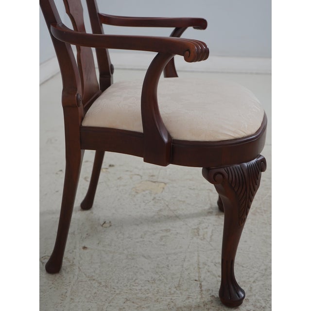Set of 8 Baker Historic Charleston Mahogany Dining Room Chairs For Sale In Philadelphia - Image 6 of 18