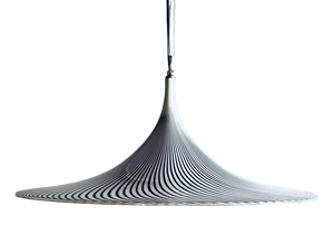 Striped Pendant Lamp by Lino Tagliapietra for Effetre, 1980s