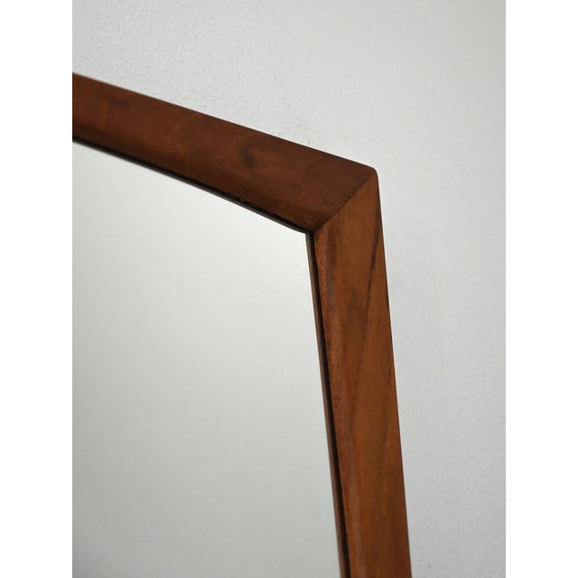 Danish Rectangular Mirror in Teak by Aksel Kjersgaard for Odder Møbler, 1960s For Sale - Image 3 of 8