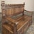 Antique Gothic Revival Carved Hall Bench For Sale - Image 14 of 18