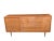 1960s Danish Modern Scandinavian Walnut Credenza – Sliding Doors, Recessed Pulls, Restored For Sale - Image 5 of 14