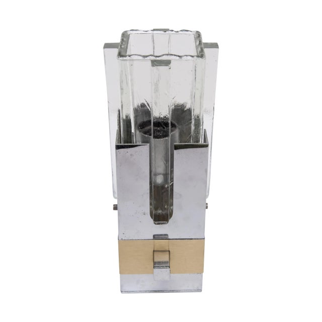 Mid-Century Modern Wall Lights by Gaetano Sciolari for Sciolari, 1970s, Set of 2 For Sale - Image 3 of 7