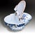 Antique Late 18th Century French Rouen Faience Spice Box with Pewter Mounts For Sale - Image 4 of 8