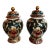 Satsuma Temple Jars - A Pair For Sale