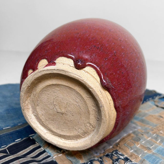 Gray Vintage Ikebana Vase by Noma Gazan, 1970s For Sale - Image 8 of 11