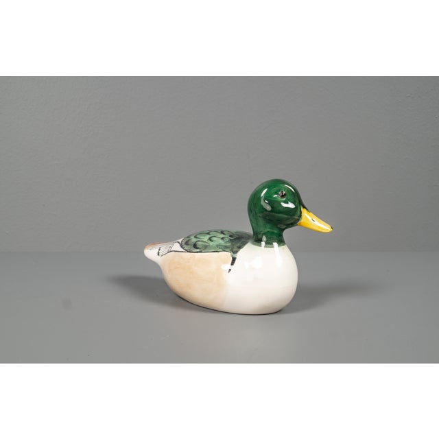 Modern Handmade Porcelain Duck from Manufactory Weiss, Brazil For Sale - Image 3 of 11