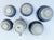 Early 20th Century Collection of Blue & White English Pottery - Bowls & Pitcher - 6 PCS For Sale - Image 5 of 6