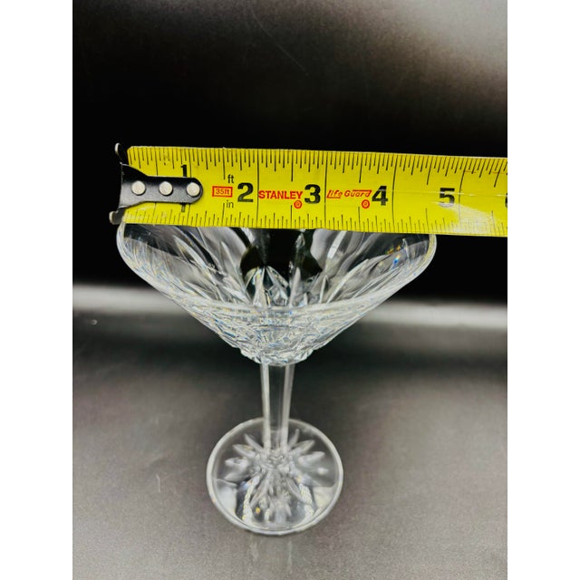 Late 20th Century Waterford Crystal Lismore Martini Glass For Sale - Image 11 of 12
