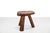 This beautiful, handcrafted stool is made of exquisite olive wood and dates back to the 1950s. It was purchased in France....