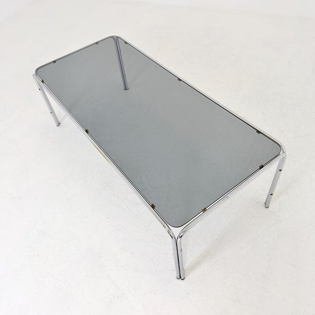 Rodney Kinsman Large Mid-Century Bauhaus Coffee Table by Huwa-Spiegel Parsol, West Germany, 1970s For Sale - Image 4 of 13