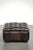 1990s English Chesterfield Cowhide Ottoman with Colors For Sale - Image 5 of 10