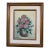 Vintage Floral, Oil on Canvas Est 1960s. For Sale