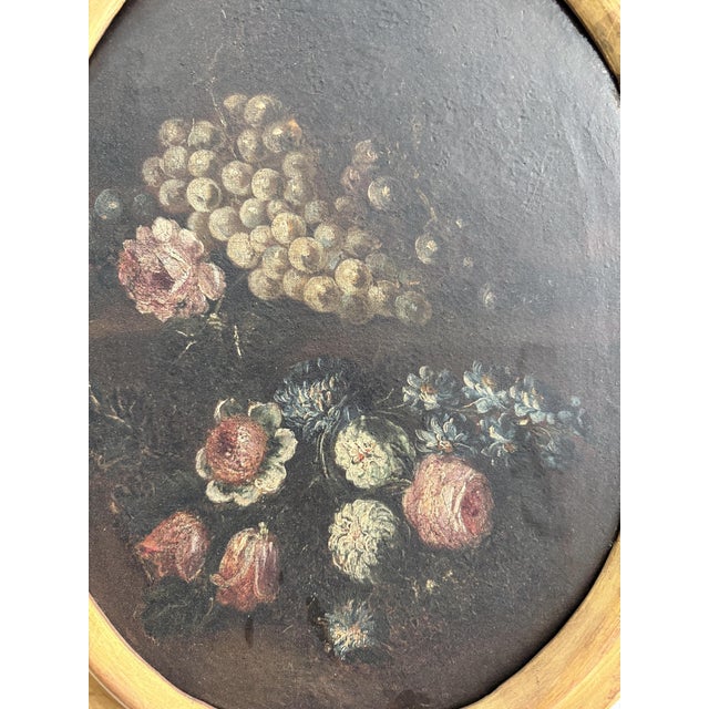 Still Life Composition, 18th Century, Oil Painting on Canvas For Sale - Image 6 of 7