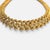 Boucheron Two Piece Necklace and Bangle Set In 18 Karat Yellow Gold 165 Grams This Necklace and Matching bracelet are made...